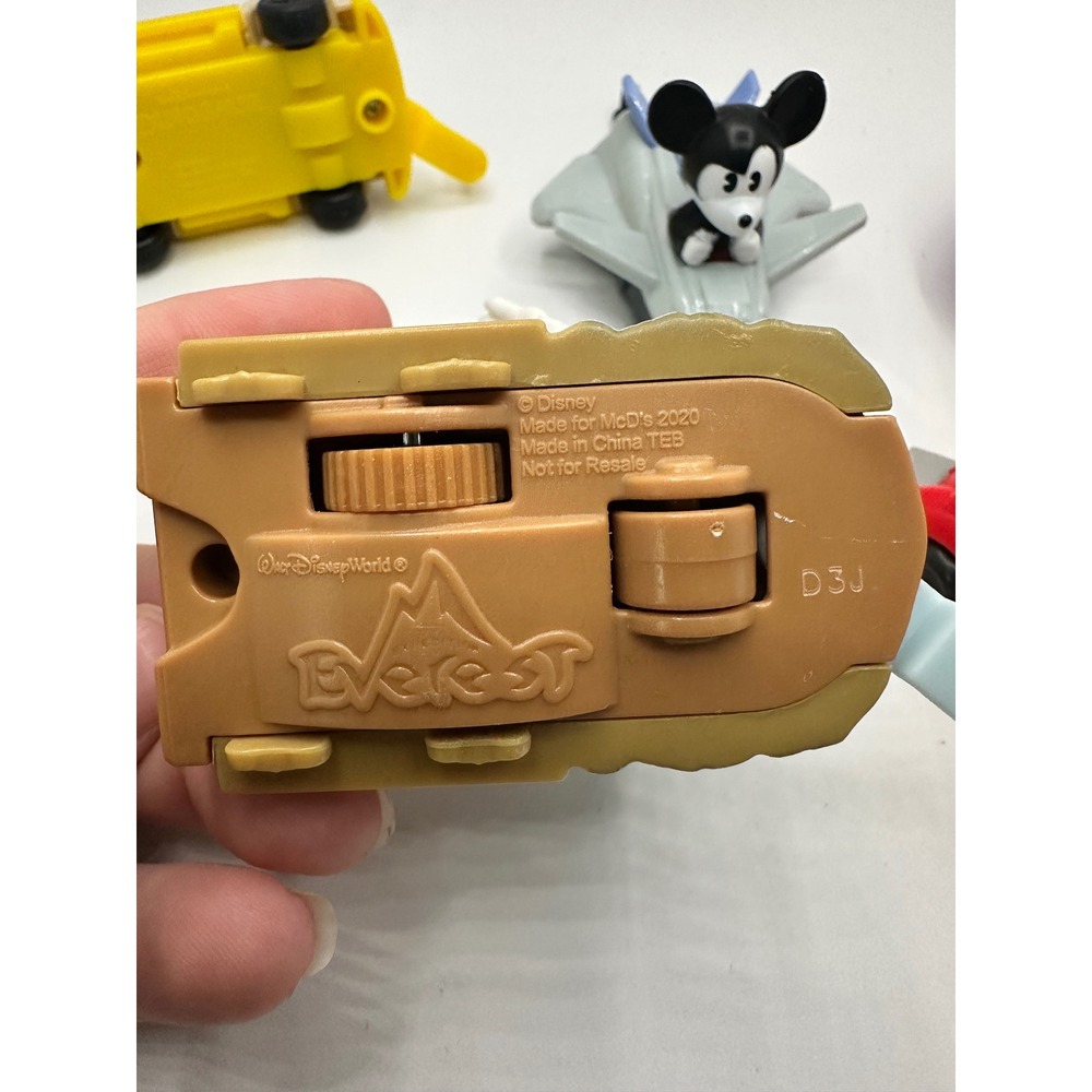 Disney World Happy Meal Toy Lot Mickey Minnie Goofy Donald 2020 2022 5pc Set - Picture 7 of 10